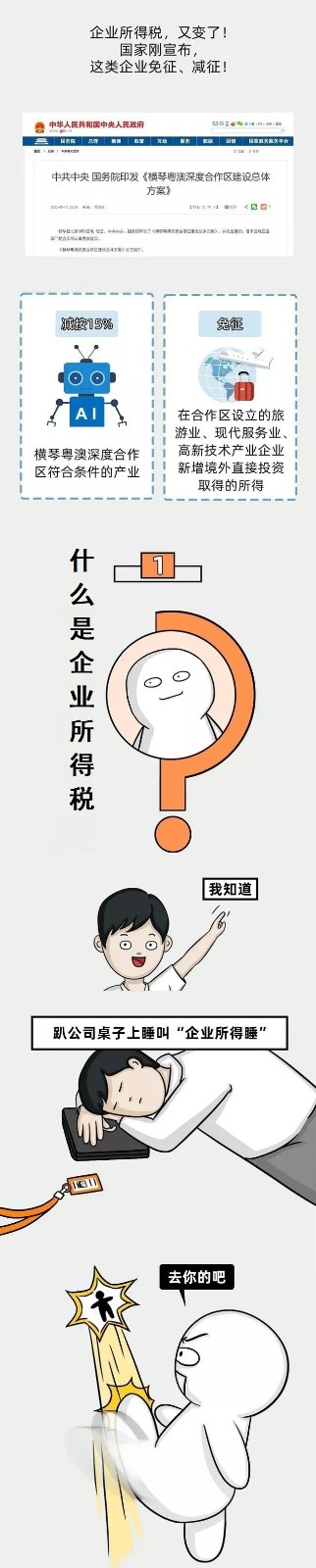 企業(yè)所得稅新規(guī)，這類企業(yè)免征、減征！